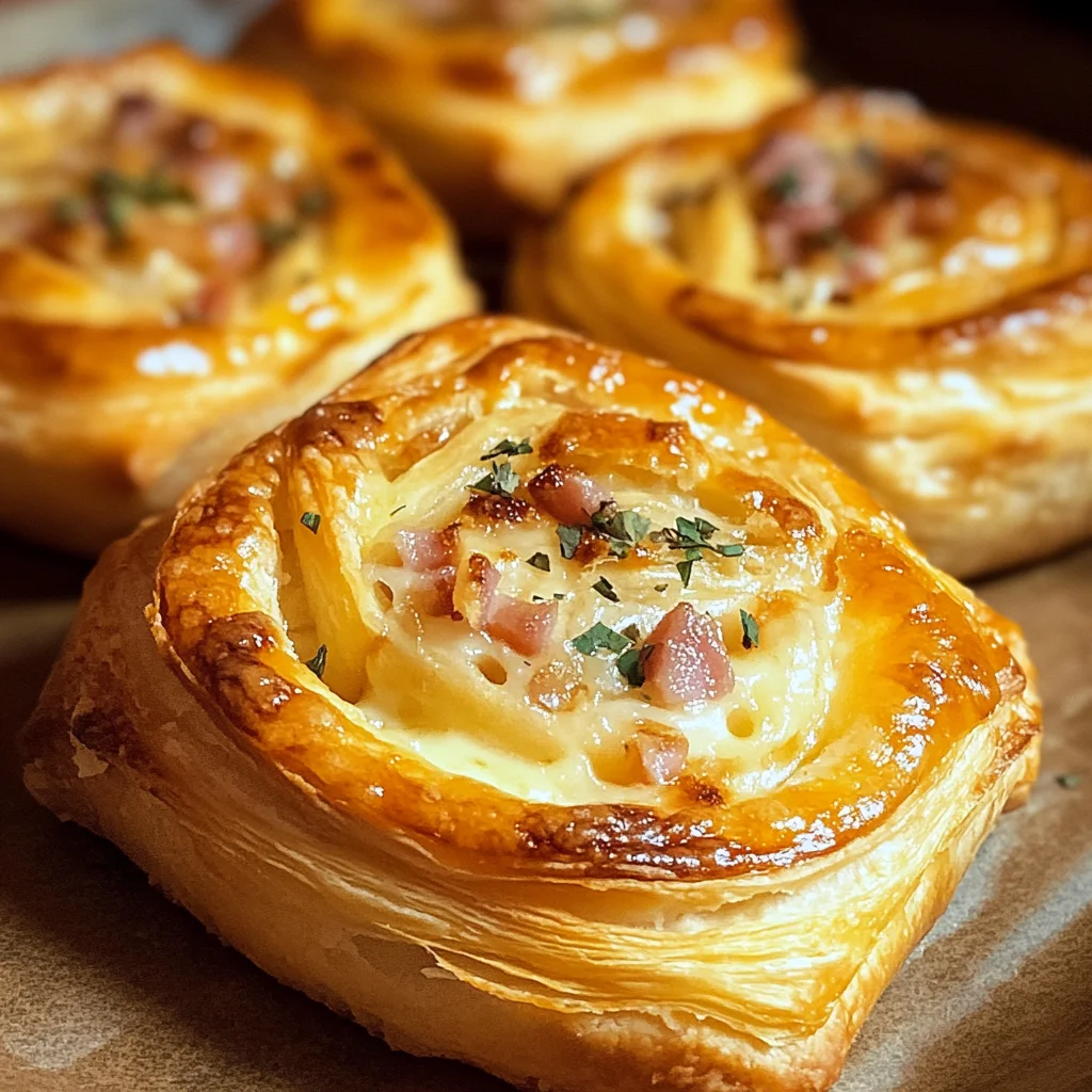 Blätterteigschnecken