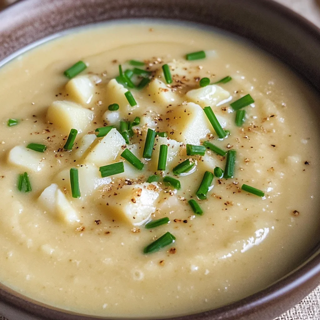 Blumenkohlsuppe - mit Kartoffeln, wie von Oma