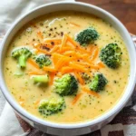 Brokkoli-Cheddar-Suppe - so cremig