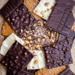 Bruchschokolade zu Weihnachten selber machen (im Backofen)