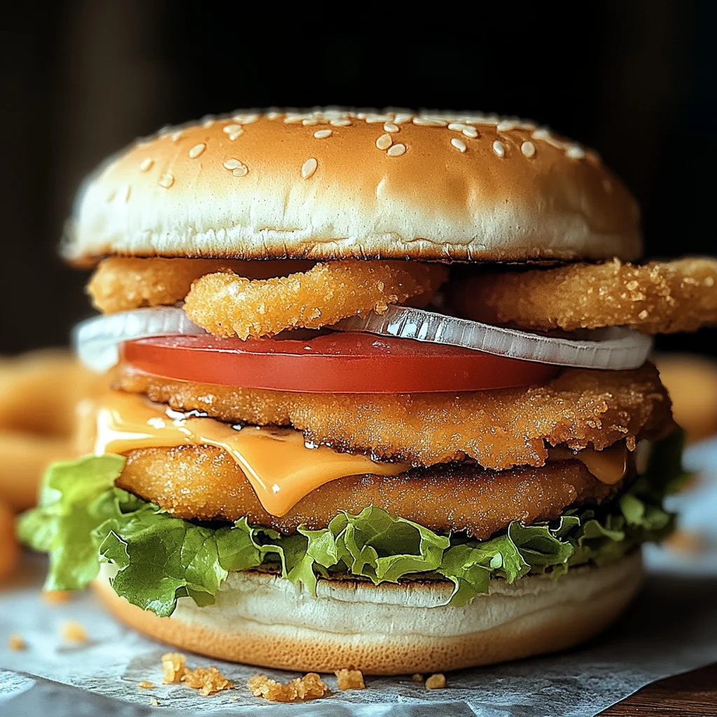 Fischstäbchen-Burger