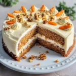Karottenkuchen mit Frischkäse-Frosting