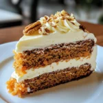 Karottenkuchen mit Weißer Schokoladenmousse