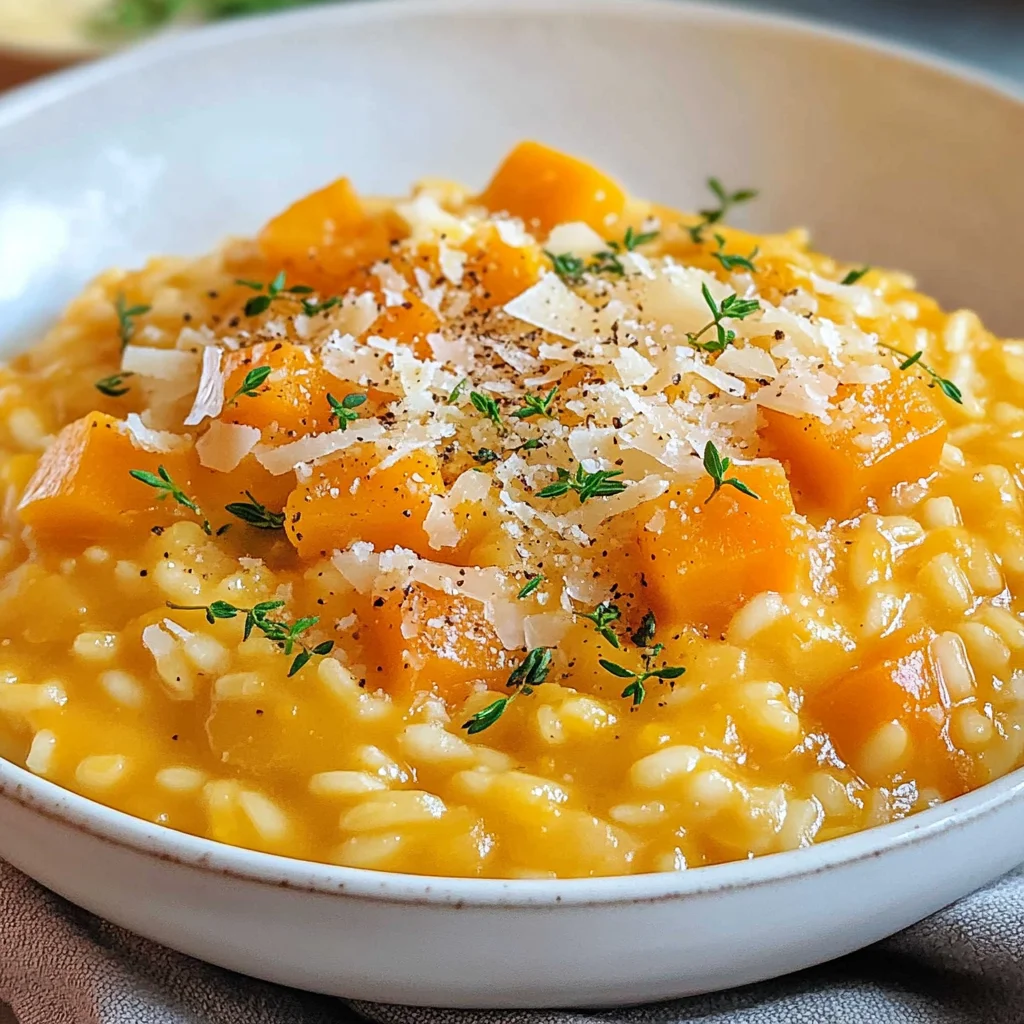 Kürbisrisotto