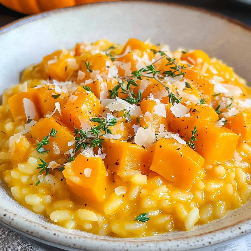 Kürbisrisotto