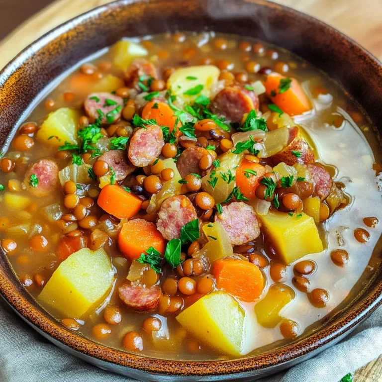 Linsensuppe Rezept klassisch