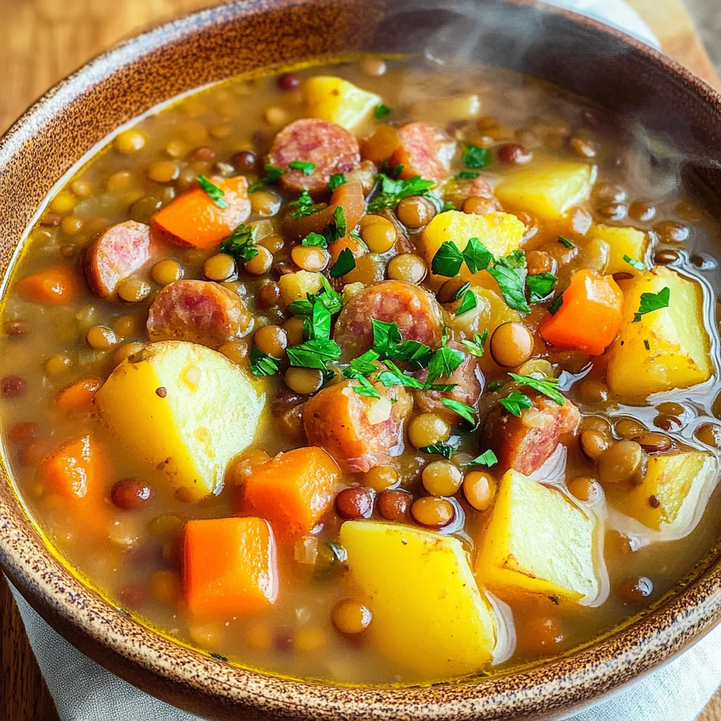 Linsensuppe