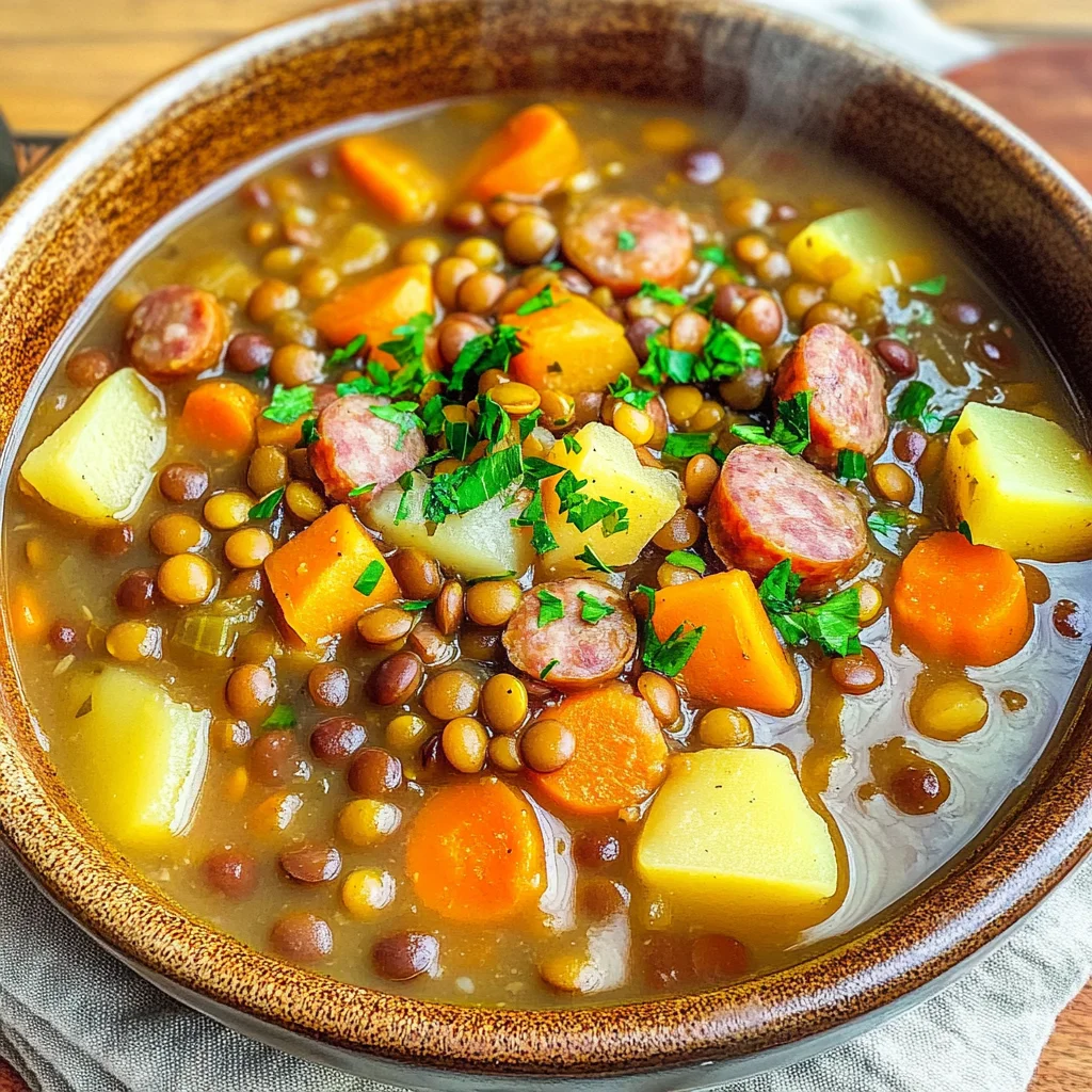Linsensuppe