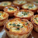 Mini-Quiches mit Kräutersahne