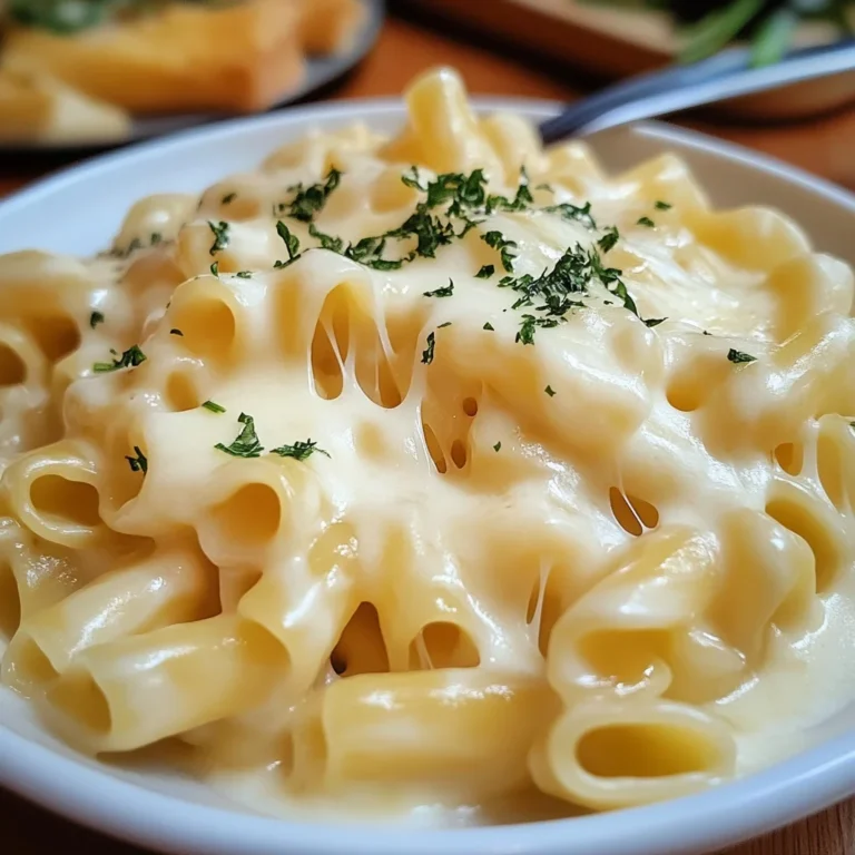 Nudeln in Käse-Sahne-Soße