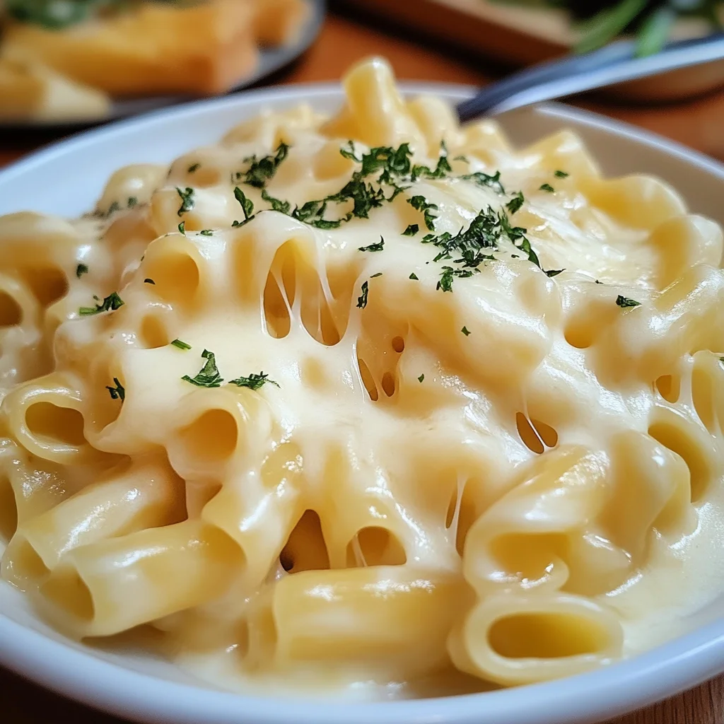 Nudeln in Käse-Sahne-Soße