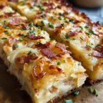 Omas Zwiebelkuchen vom Blech