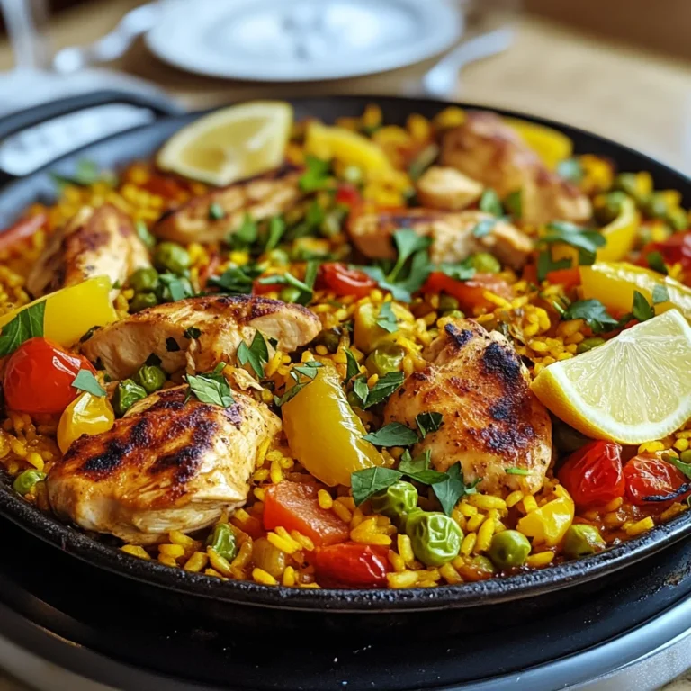 Paella mit Hähnchen