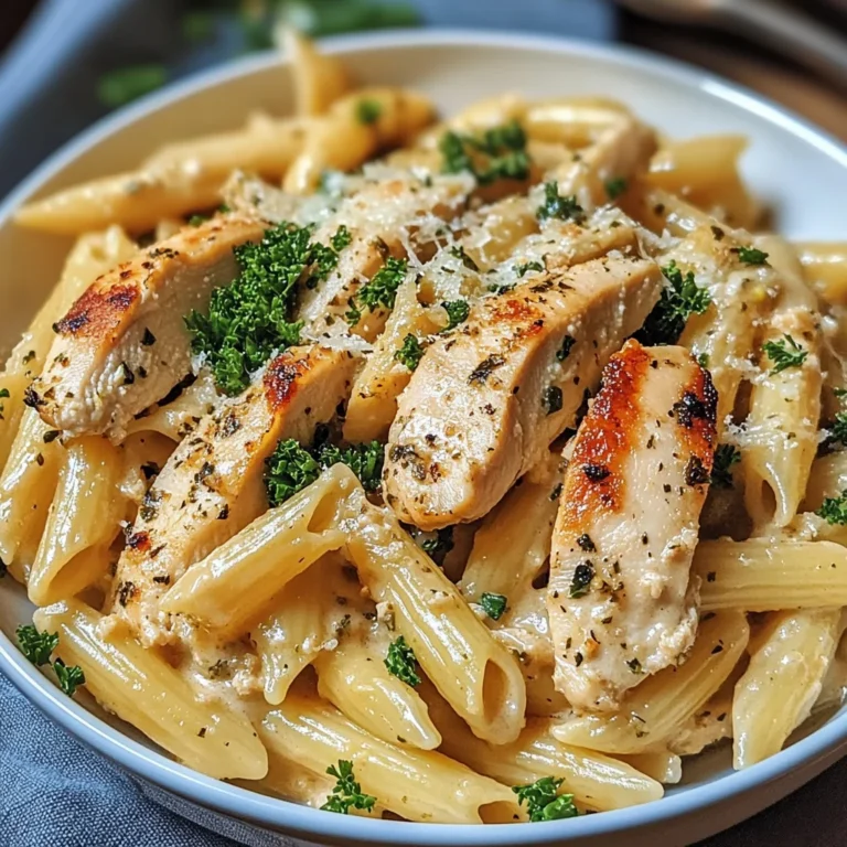 Pasta mit Hähnchen