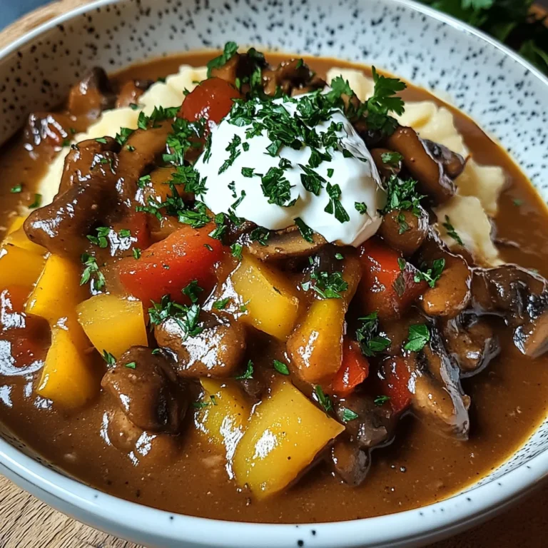 Pilzgulasch
