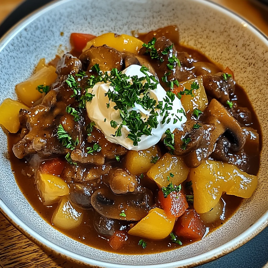 Pilzgulasch