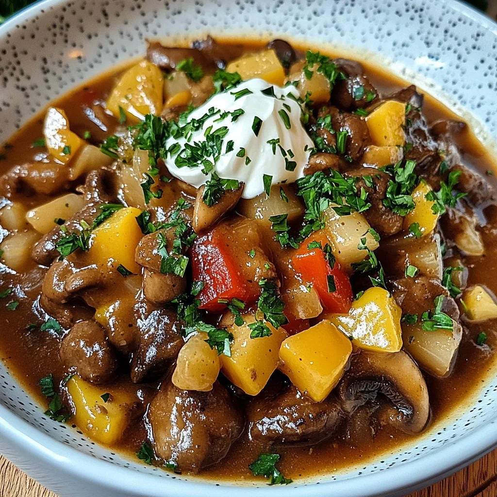 Pilzgulasch