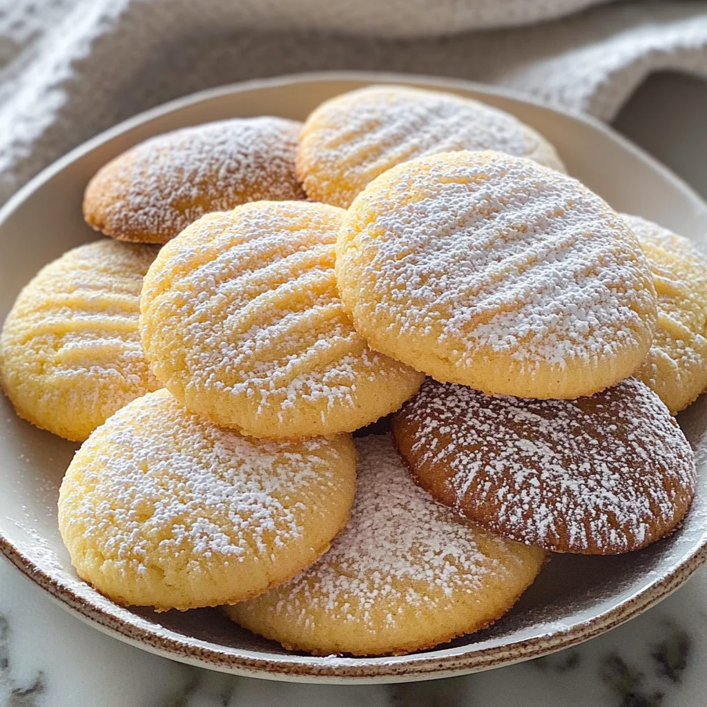 Puddingplätzchen - einfaches Rezept