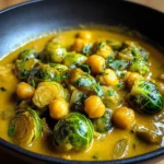 Rosenkohl-Curry mit Kichererbsen
