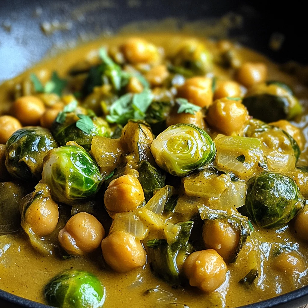 Rosenkohl-Curry