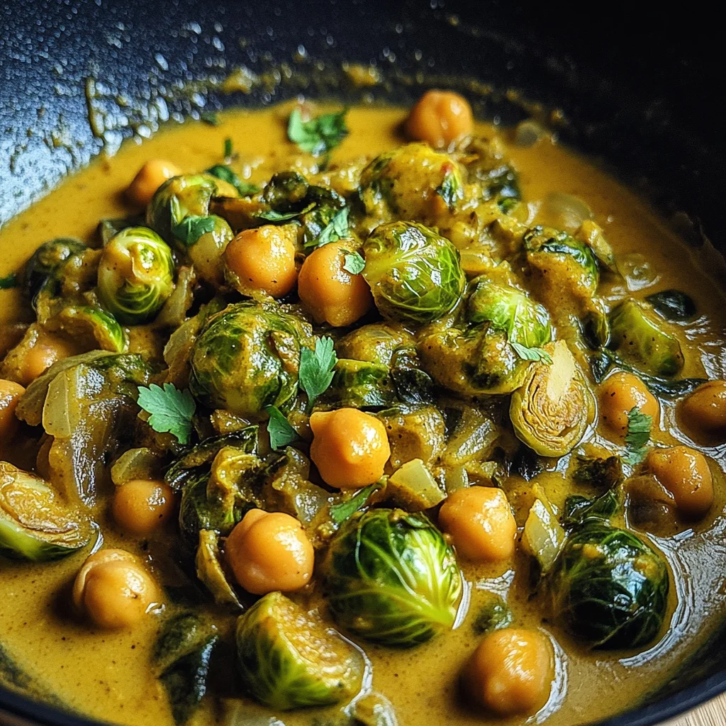 Rosenkohl-Curry