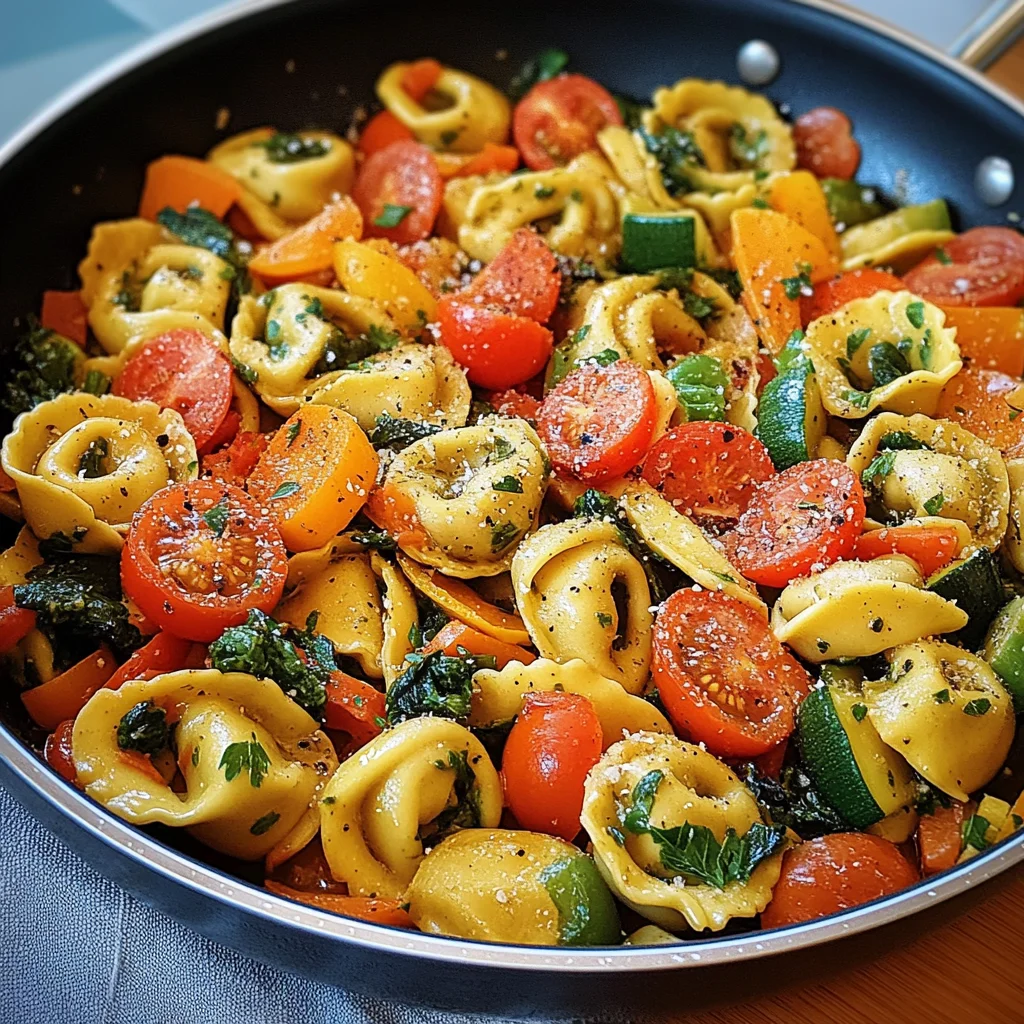 Tortellini-Gemüsepfanne