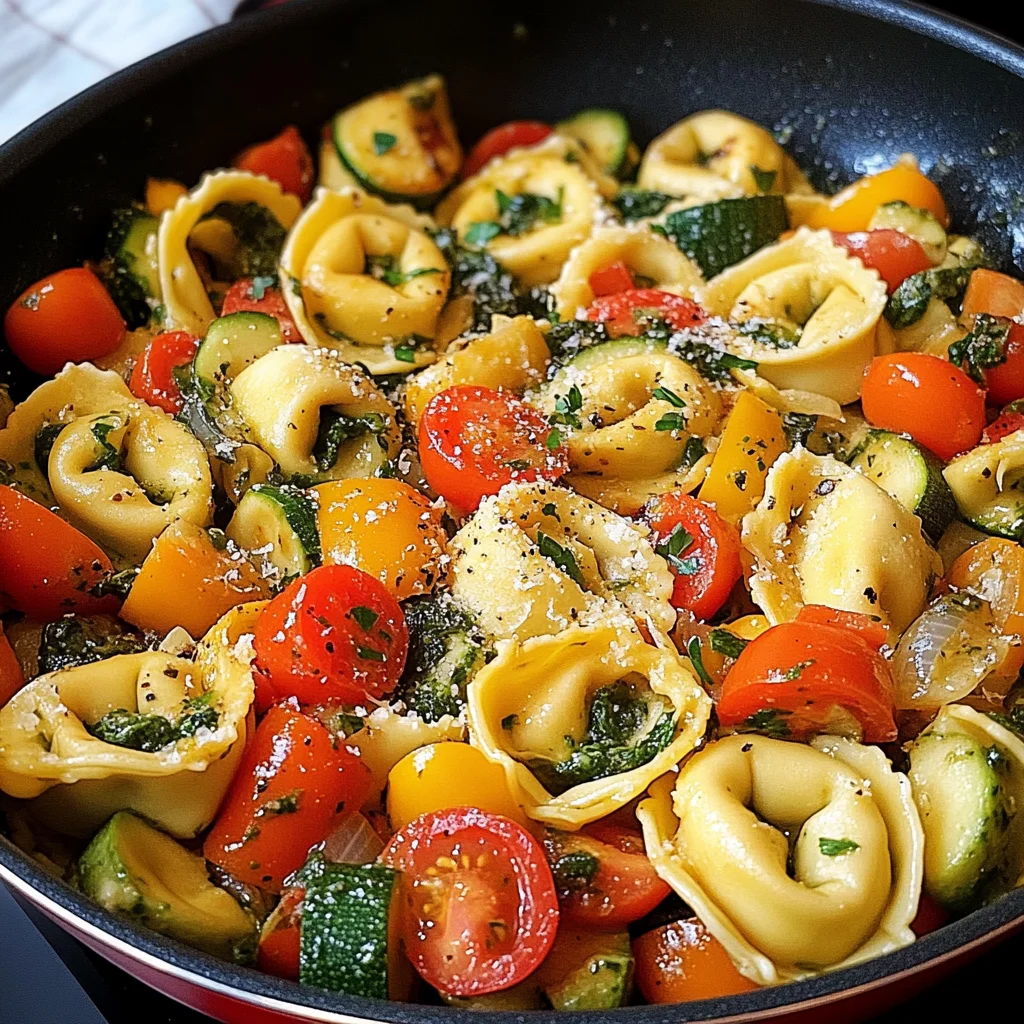 Tortellini-Gemüsepfanne