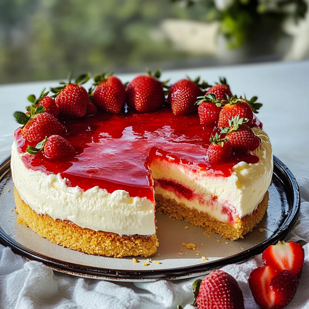 Erdbeerkuchen