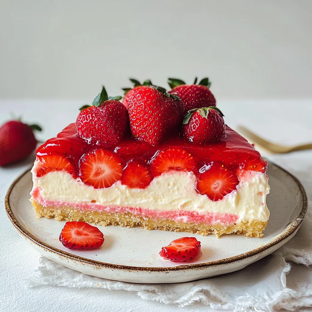 Erdbeerkuchen