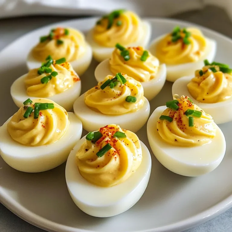 Gefüllte Eier - klassisch mit Mayo & Senf