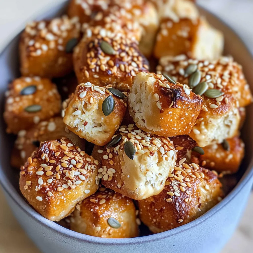 Mini Laugenkonfekt - schnelles Fingerfood Rezept