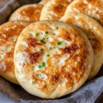 Schnelles Pfannenbrot ohne Hefe (Rezept mit Joghurt)