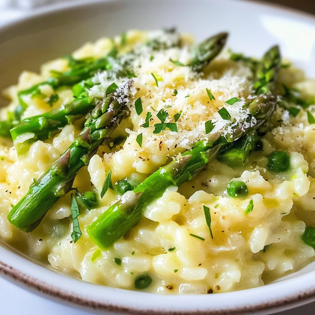 Spargelrisotto Rezept - so cremig & einfach