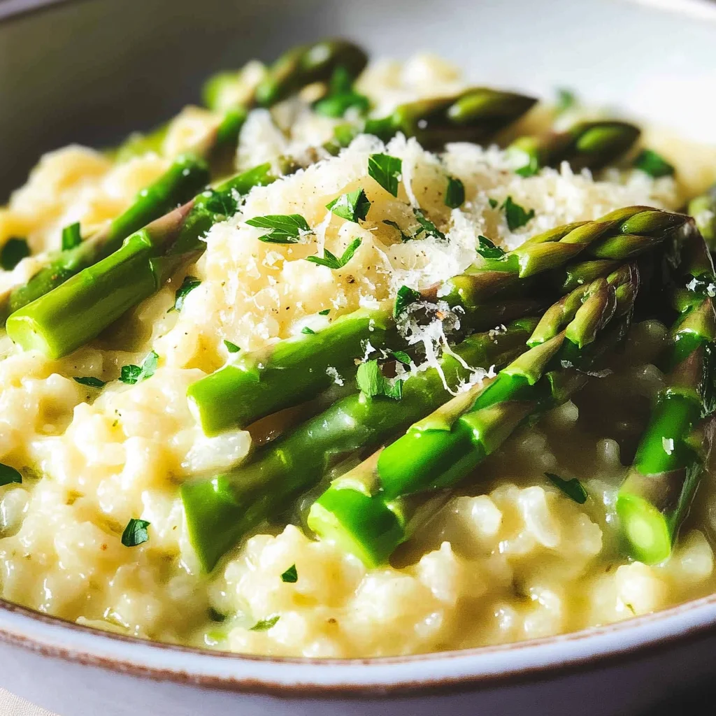 Spargelrisotto