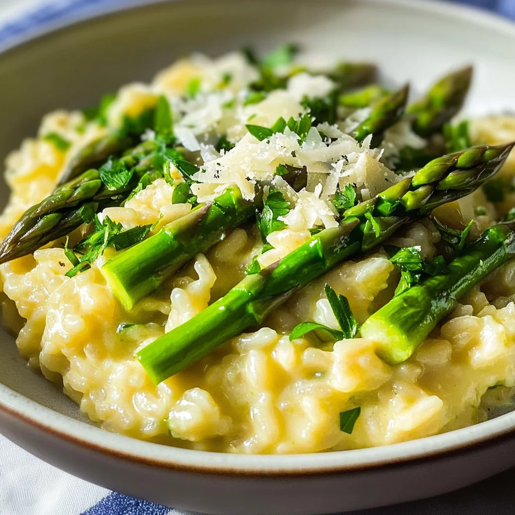 Spargelrisotto