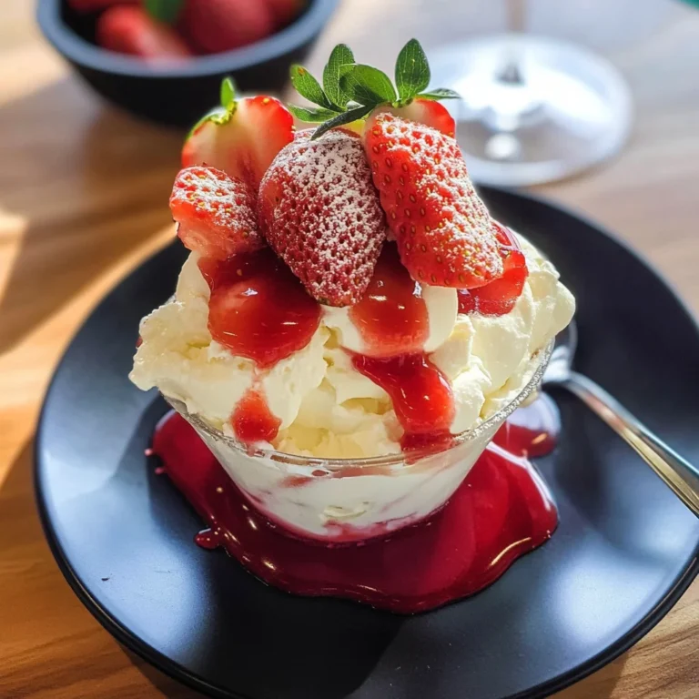 Vanille Parfait Rezept (einfach und cremig)
